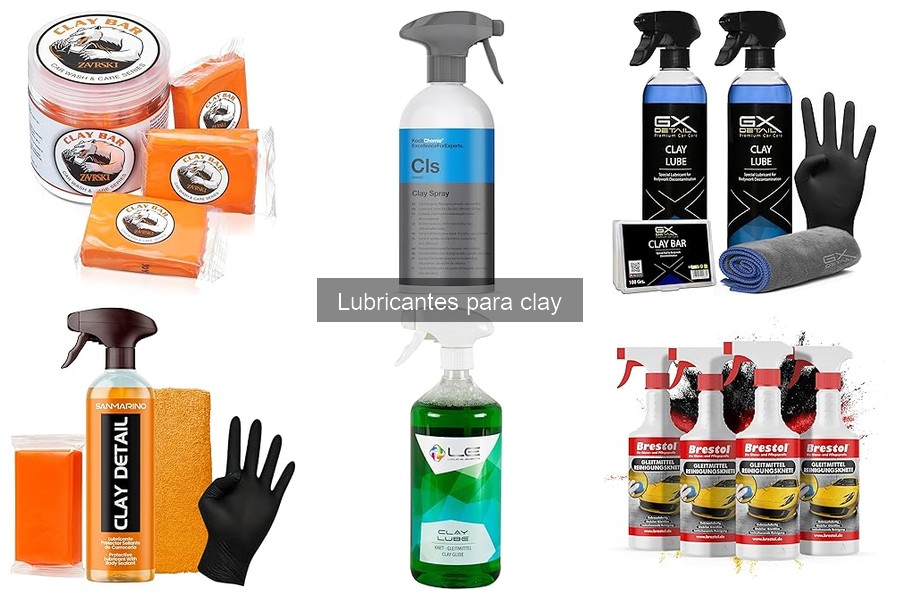 Lubricante para Clay: ¿Qué es y cómo se utiliza?