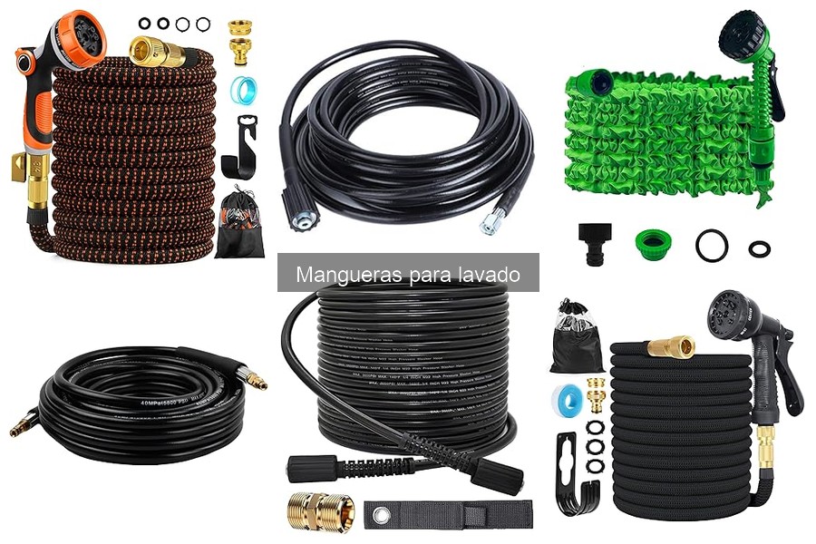 Mangueras para lavado de coche: características esenciales
