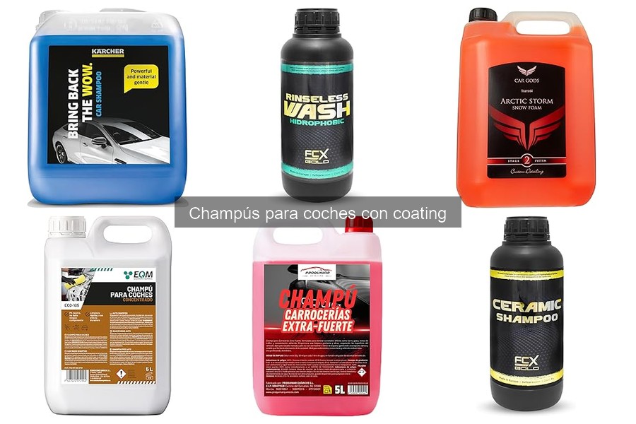 Mantén el brillo de tu coche con coating tras el champú