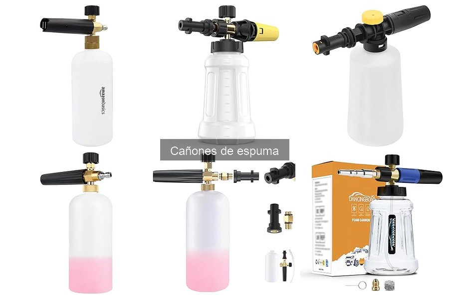 Mantenimiento de Cañones de Espuma: Mejores Prácticas