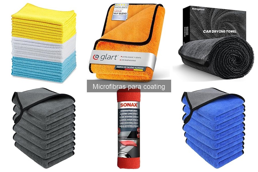 Mantenimiento de microfibras para coating: tips esenciales