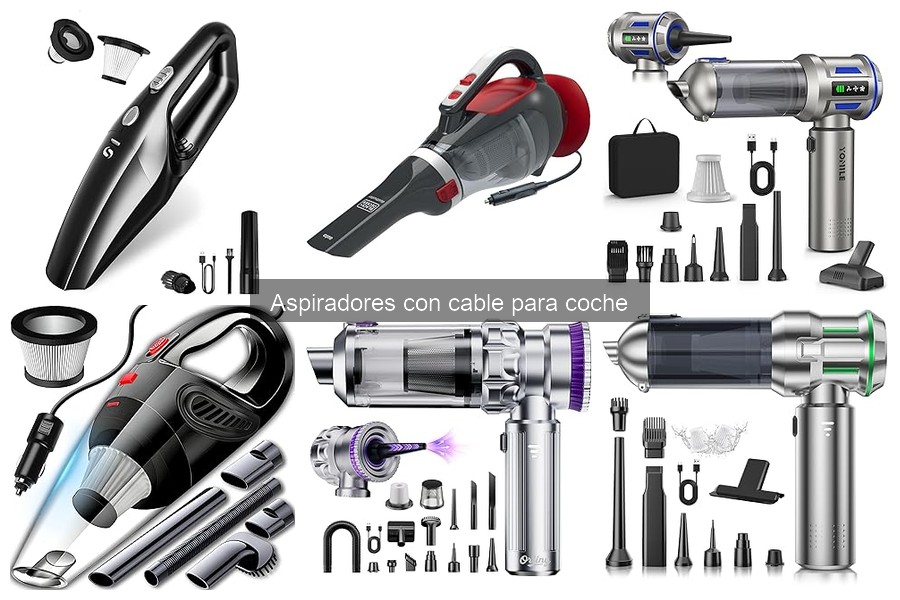 Mantenimiento Efectivo de Aspiradores con Cable para Coche