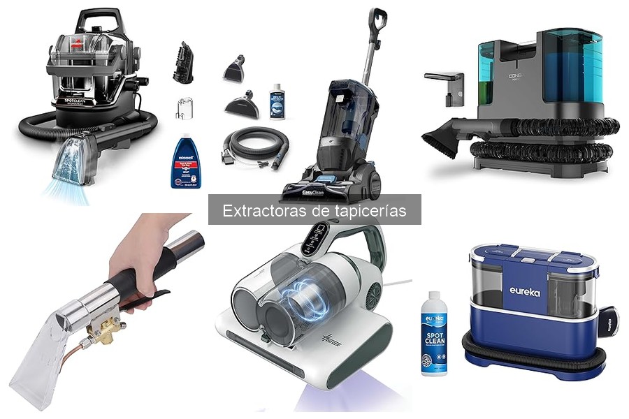 Mantenimiento y limpieza de extractoras de tapicerías