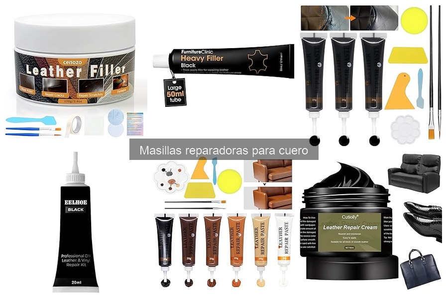 Masillas Reparadoras para Cuero: ¿Qué Son y Cómo Funcionan?