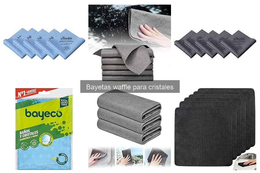 Mejor bayeta waffle para cristales: opiniones de usuarios