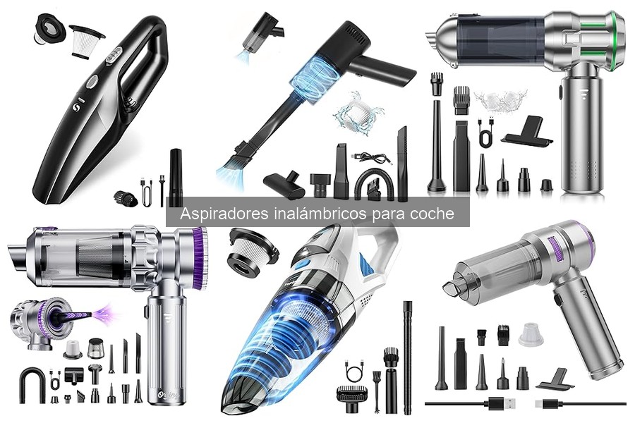Mejores accesorios para aspiradores inalámbricos de coche