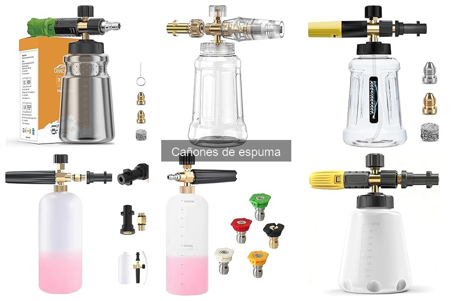 Mejores accesorios para potenciar tu cañón de espuma