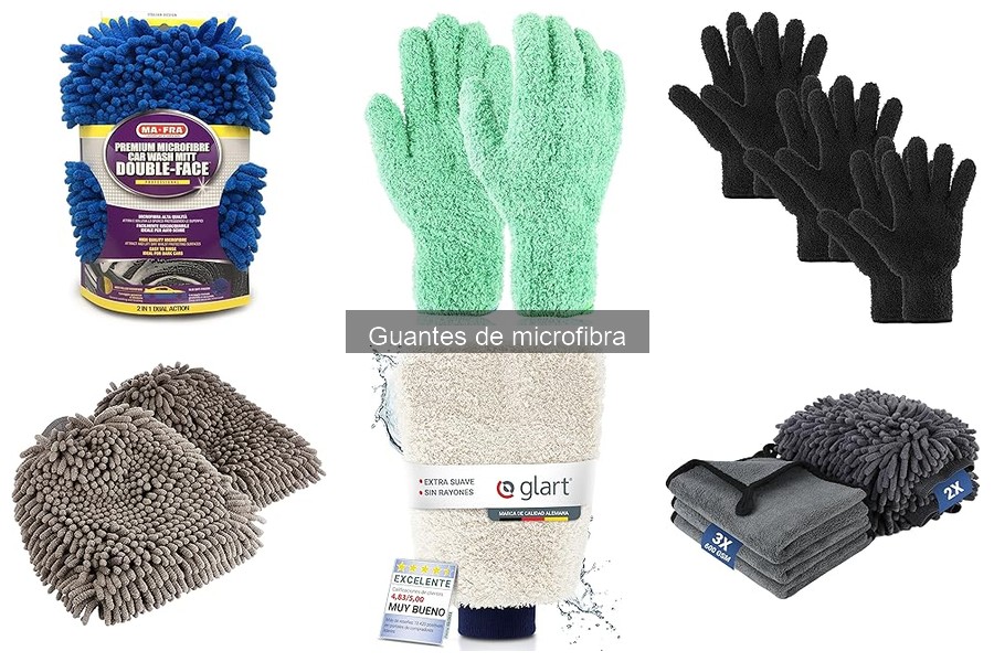 Mejores accesorios para usar con guantes de microfibra