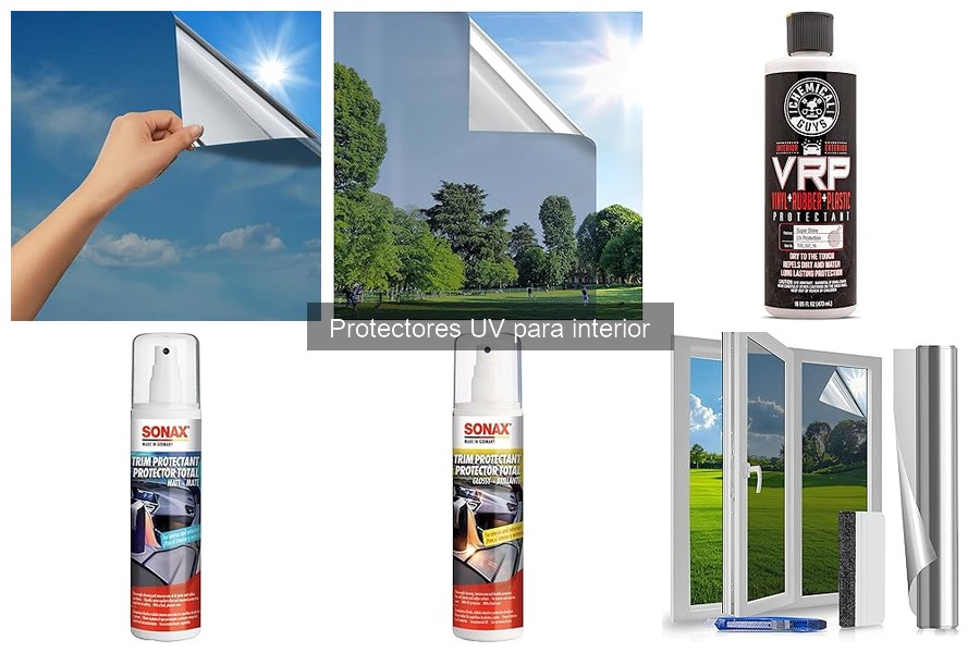 ** Mejores alternativas a protectores UV para el interior del coche
