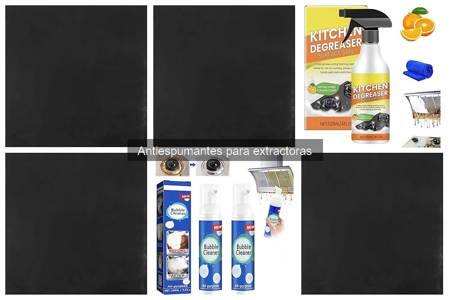 Mejores antiespumantes para extractoras del mercado
