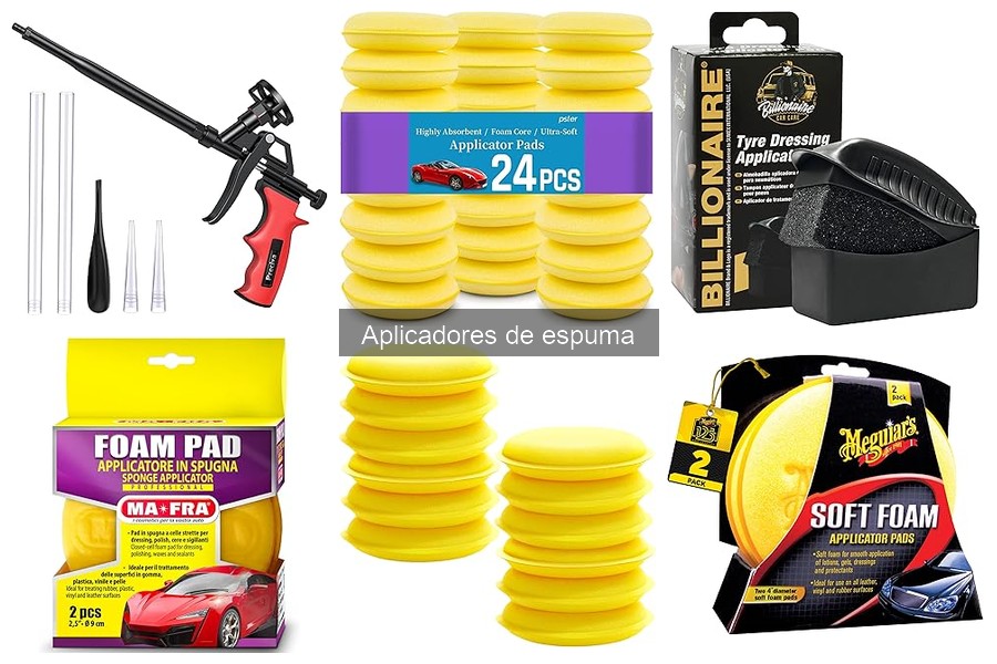 Mejores aplicadores de espuma para principiantes en detailing