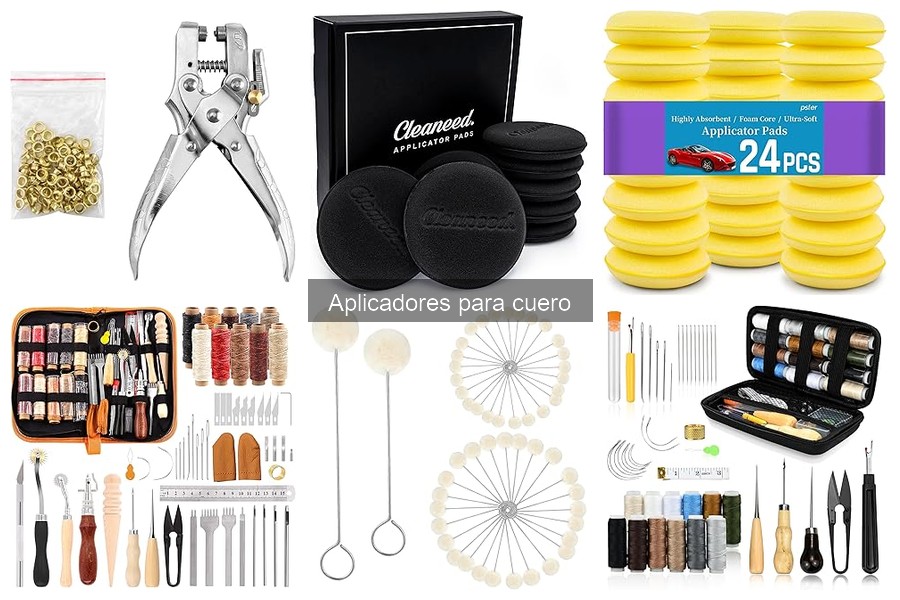 Mejores aplicadores para cuero en coches de lujo