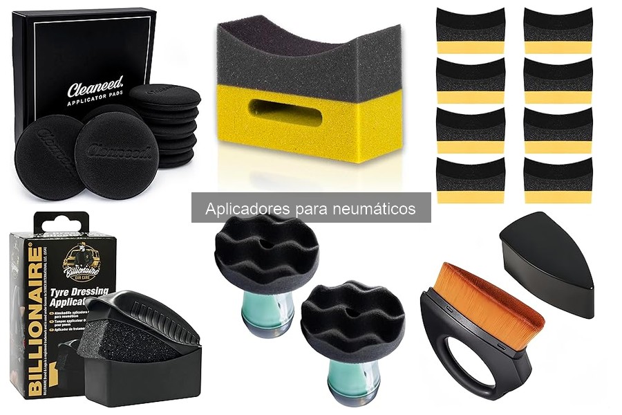 Mejores aplicadores para neumáticos según tipo de vehículo