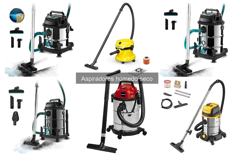 Mejores aspiradores húmedo y seco para limpieza industrial