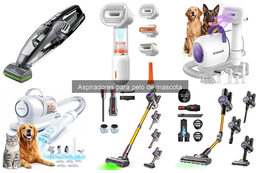 Mejores aspiradores para pelo de mascota en hogares con varios animales