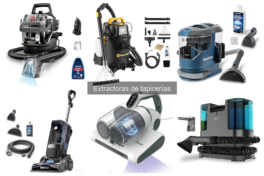 Mejores extractoras de tapicerías para uso doméstico