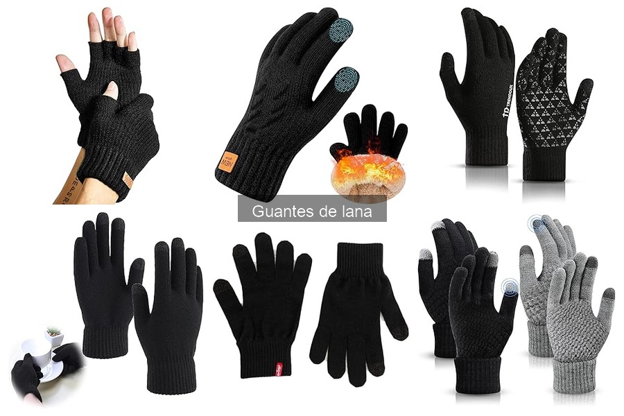 Mejores guantes de lana para invierno: cálidos y prácticos