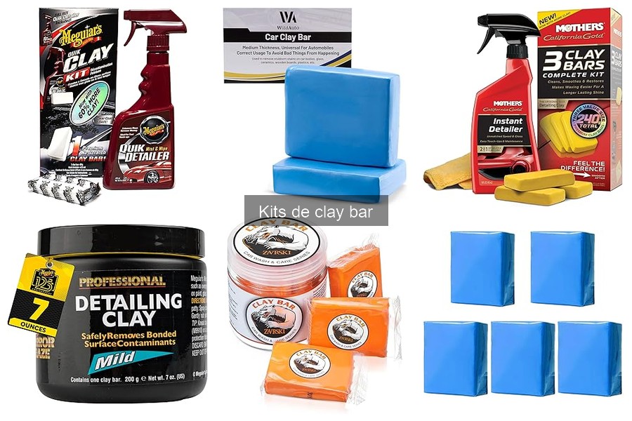 Mejores kits de clay bar para un coche impecable
