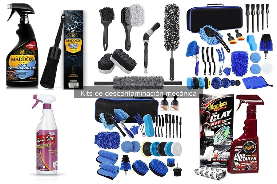 Mejores kits de descontaminación mecánica para coches de lujo
