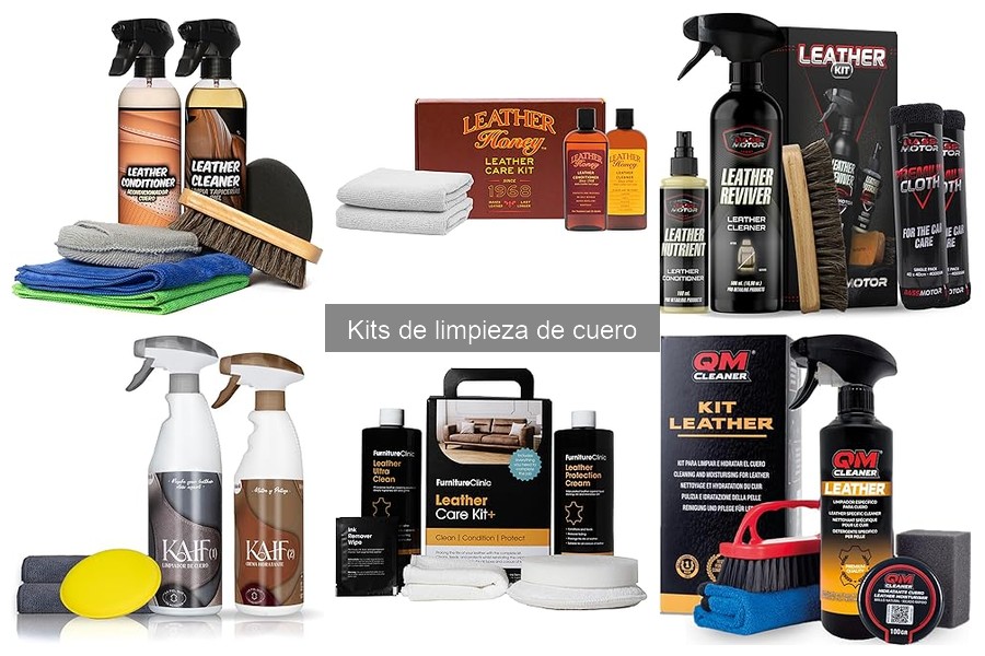 Mejores kits de limpieza de cuero para coches en 2023
