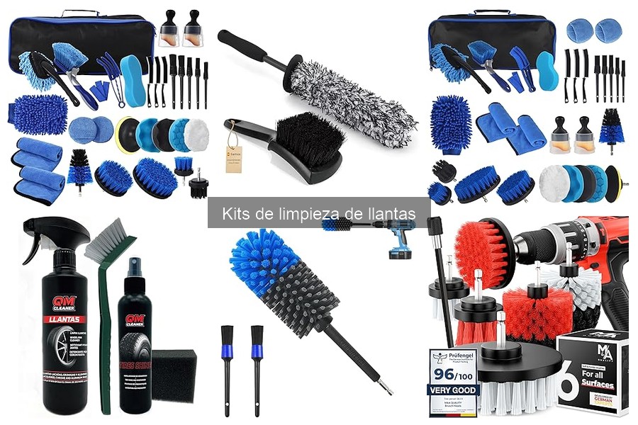 Mejores kits de limpieza de llantas para coches de lujo