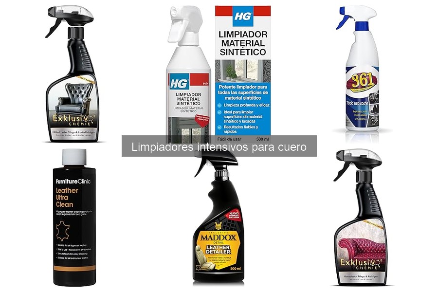 Mejores limpiadores intensivos para cuero en 2023