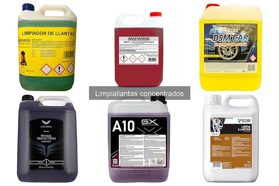 ** Mejores limpiallantas concentrados para coches de lujo