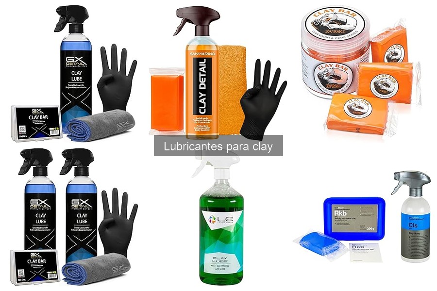 Mejores lubricantes para clay según opiniones de usuarios