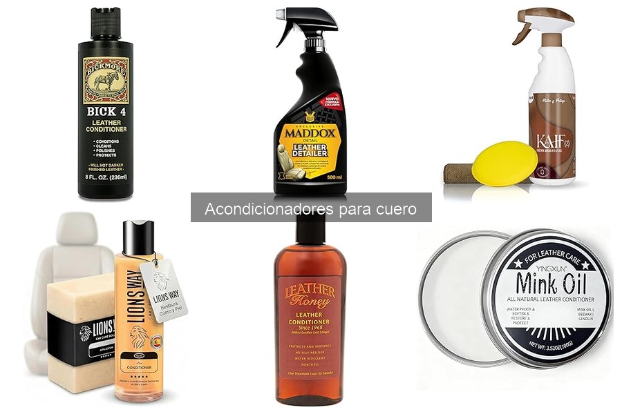 Mejores lugares para comprar acondicionadores de cuero