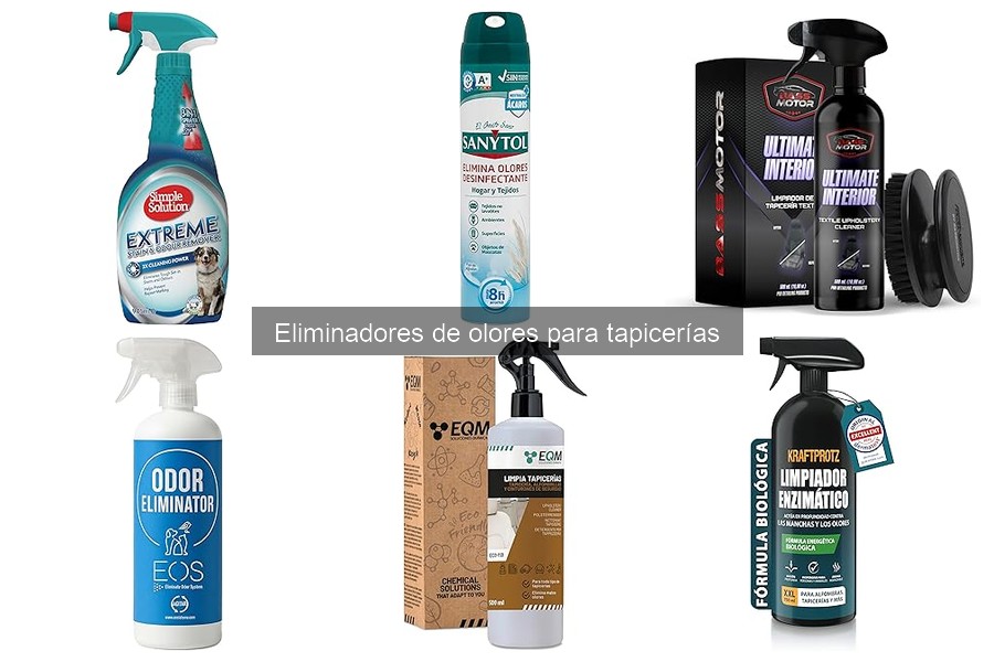Mejores marcas de eliminadores de olores para tapicerías