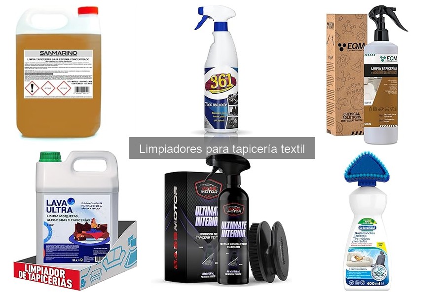 Mejores marcas de limpiadores para tapicería textil en 2023