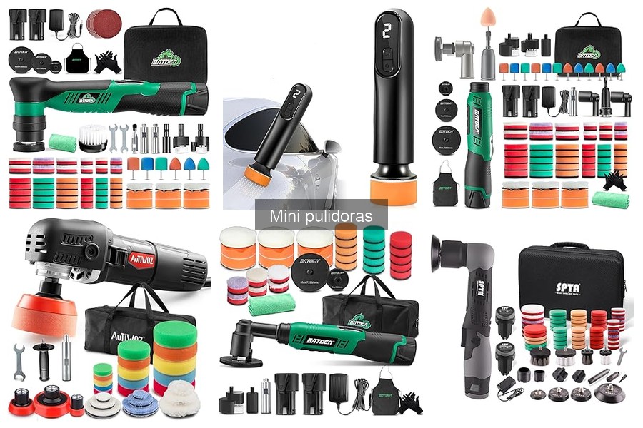 Mejores mini pulidoras para detallistas profesionales