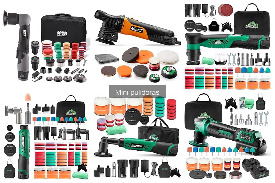 Mejores mini pulidoras para principiantes: comparación y recomendaciones