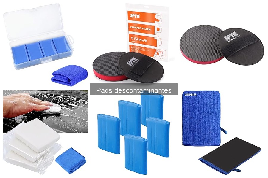 Mejores pads descontaminantes para coches: comparación 2023