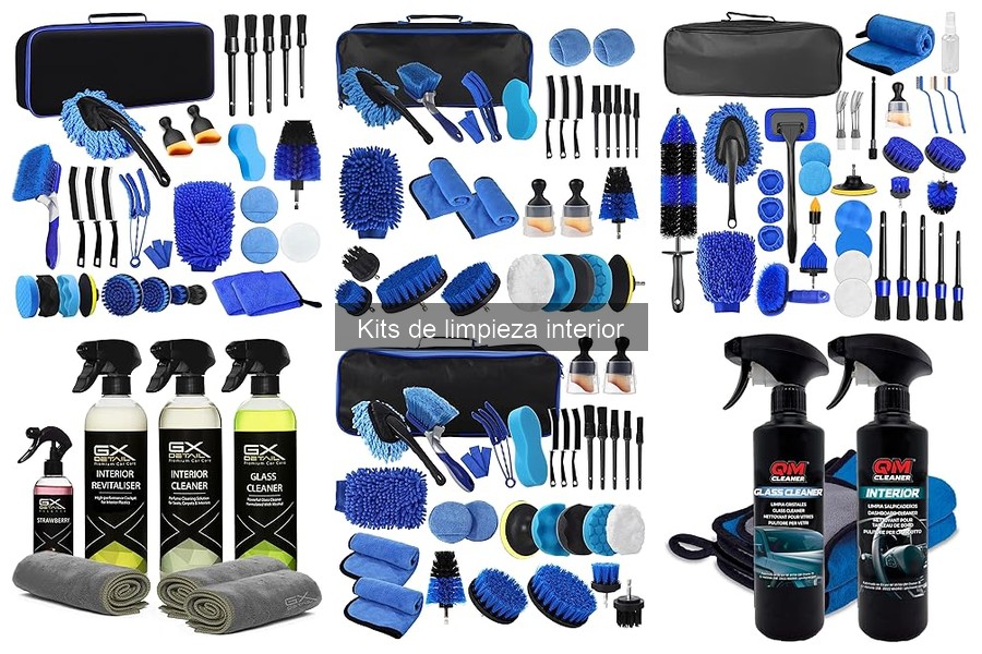 Mejores productos para complementar tu kit de limpieza interior