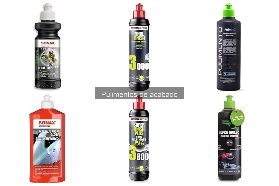 Mejores pulimentos de acabado para coches oscuros