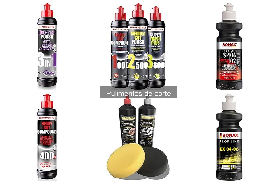 Mejores pulimentos de corte para coches con pintura dañada
