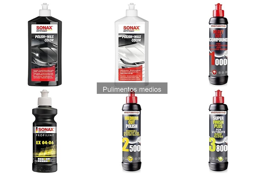 Mejores pulimentos medios para coches: comparativa 2023