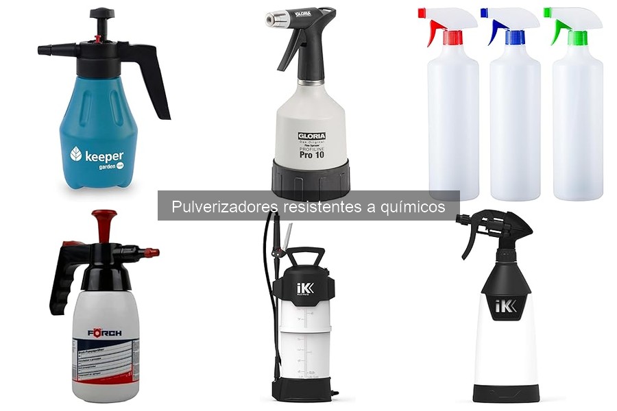 Mejores pulverizadores resistentes a químicos para jardinería