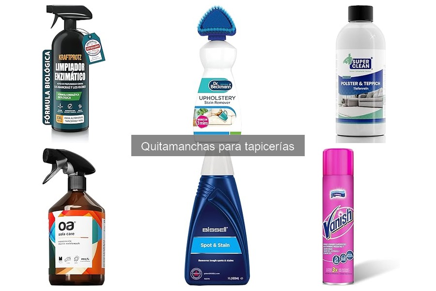 Mejores quitamanchas para tapicerías de cuero en 2023