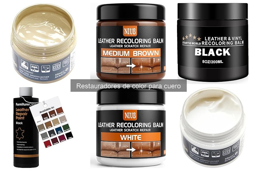 Mejores restauradores de color para cuero en 2023