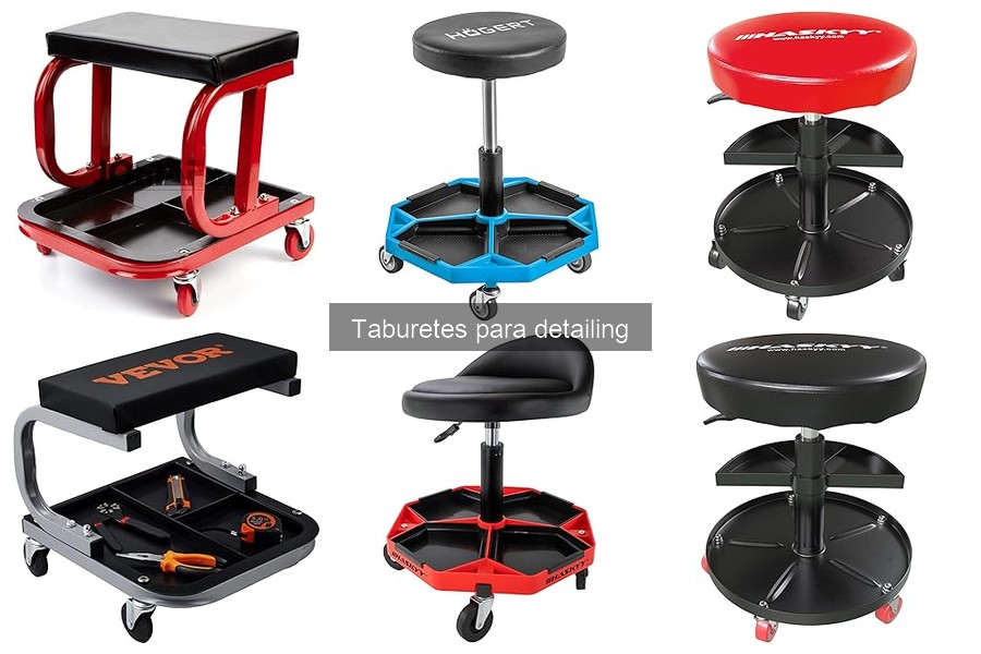 Mejores taburetes para detailing en 2023: Top recomendaciones