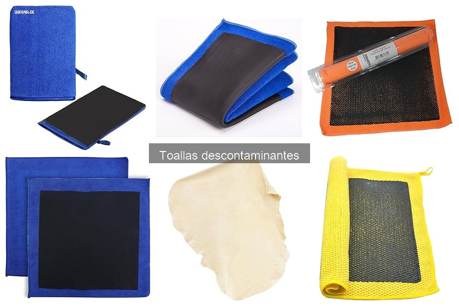 Mejores toallas descontaminantes para limpiar tu coche