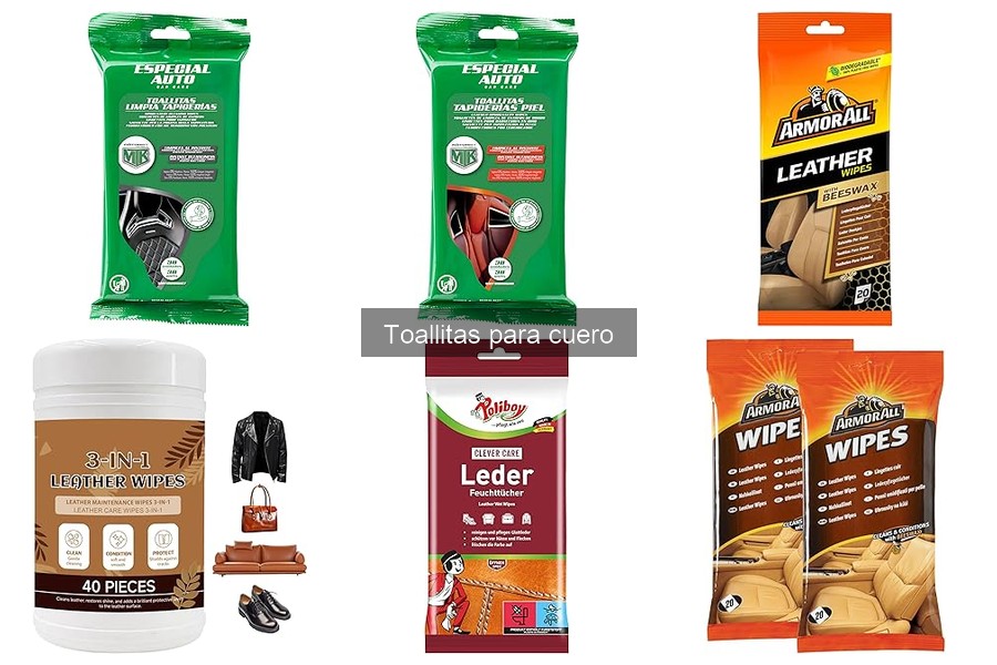 Mejores toallitas para cuero de lujo: comparación 2023