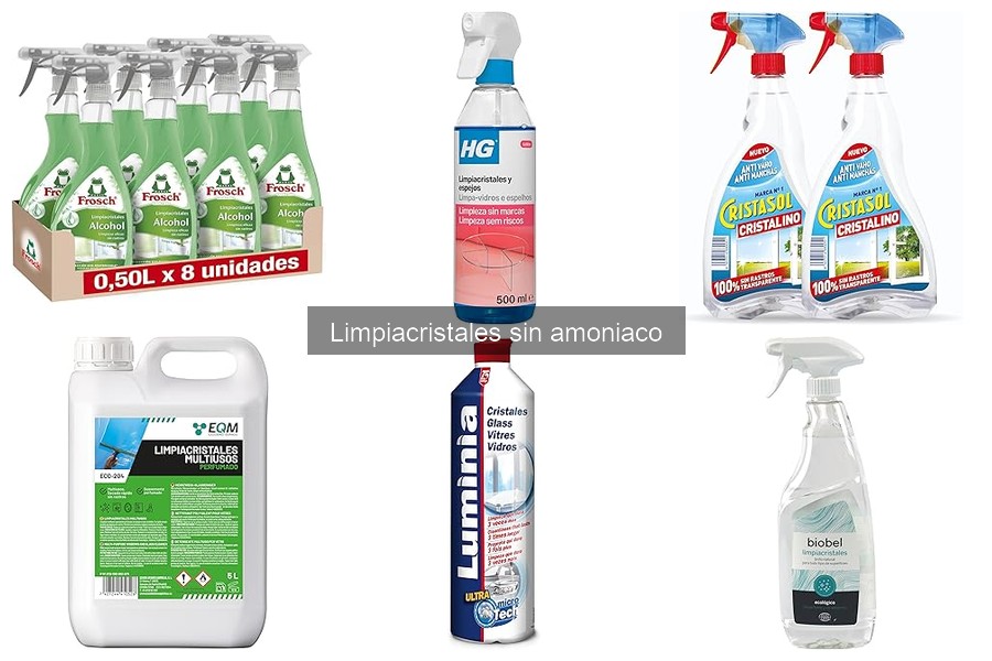 Mitos y realidades sobre limpiacristales sin amoniaco