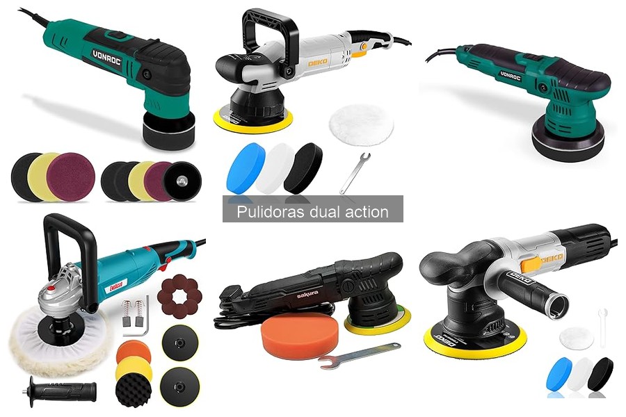 ¿Necesitas una pulidora dual action para detalles profesionales?