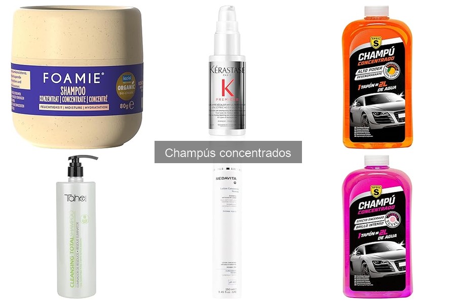 Ofertas y precios de champús concentrados para coches