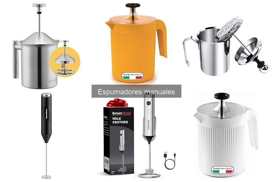 Opiniones de usuarios sobre espumadores manuales