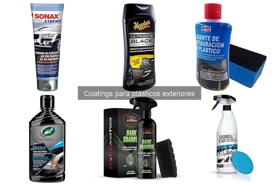 Opiniones sobre coatings para plásticos exteriores de coche