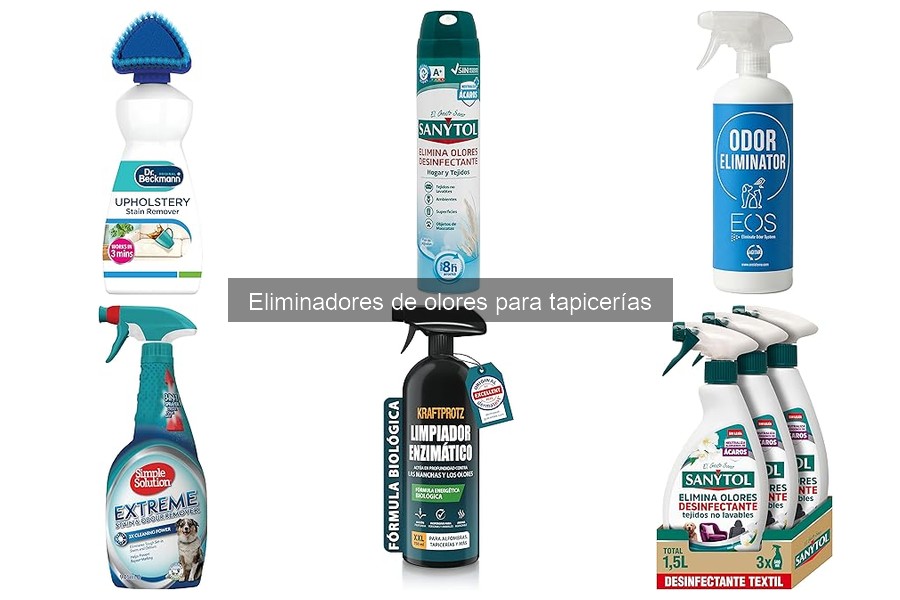 Opiniones sobre eliminadores de olores para tapicerías